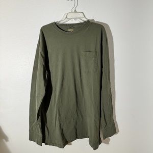 red head long sleeve tee